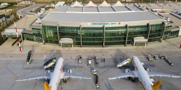 Konya Havalimanı’nda Mayıs Ayında 74 Bin 869 Yolcuya Hizmet Verildi